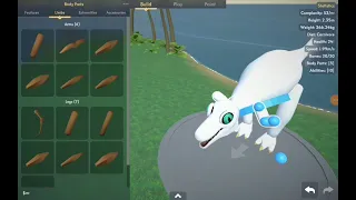 trex in creature creator