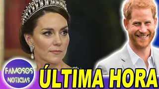 🔥 Esta En 𝗦𝗛𝗢𝗖𝗞 Kate Middleton 👉 Así Le Contesta al Príncipe Harry TRAS conocer su Biografía 😱