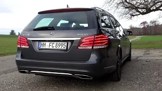 2015 Mercedes E220 CDI T-Model 9G-Tronic (170 HP) Test Drive