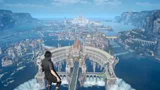 Final Fantasy XV Exploring Altissia with Armiger Glitch