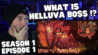 NEVER FORGET A BIRTHDAY!!!! HELLUVA BOSS - Murder Family // S1: Episode 1 ( REACTION )