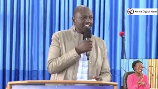 'PASTOR NG'ANG'A KEEPS ON GIVING ME INSTRUCTIONS, HE DOESN'T KNOW I AM A BIG MAN NOW!' RUTO!