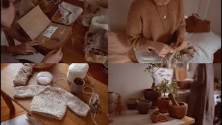 Knitting vlog: January knits & knitting journal