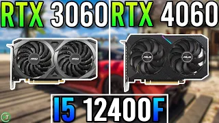 i5 12400F - RTX 3060 12GB vs RTX 4060