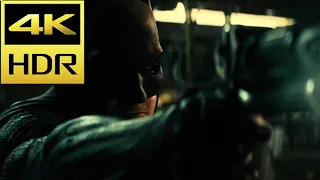 Batman in the Warehouse Scene | Batman V Superman Ultimate Edition (2016) Movie Clip 4K HDR