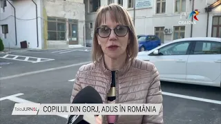 COPILUL DIN GORJ, ADUS ÎN ROMÂNIA