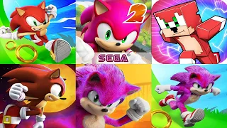 Sonic Dash 2: Sonic Boom vs Sonic Dash vs Sonic Forces vs Sonic Minecraft - Movie Super Sonic