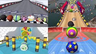 Going Balls | Crazy Race 10, Goal Ball, Epic Race, Super Bonus Level - Satisfying Mobile Games