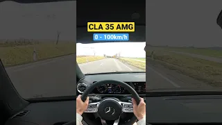 CLA 35 AMG 0 - 100 km/h acceleration #acceleration #cla35 #mercedes #amg