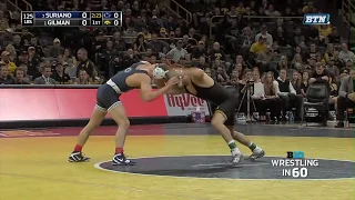 125 LBS: #1 Thomas Gilman (Iowa) vs. #3 Nick Suriano (Penn State) | 2018 B1G Wrestling