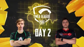 [RU] EMEA League | Day 2 | PUBG MOBILE EMEA 2020