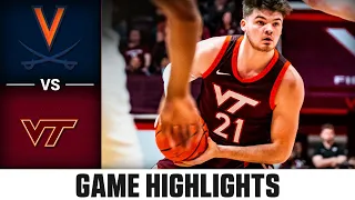 Virginia vs. Virginia Tech Men's Basketball Highlights (2022-23)