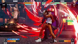 KOF XV 🔥 MADKOF (K', Maxima, Goenitz) vs ICHIGO (Blue Mary, Shingo, Isla) - Ranked Match KOF