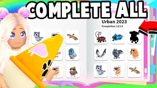 NOT STOPPING UNTIL I GET *EVERY* NEW URBAN PET in ADOPT ME!