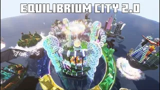 [Time Lapse | 500 Hours Minecraft Build] Equilibrium City II