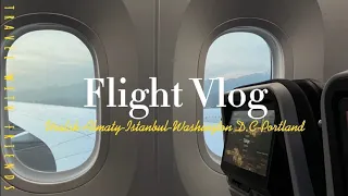 EP.2 flight vlog: программа флекс, перелет до USA🇺🇸 (3days)