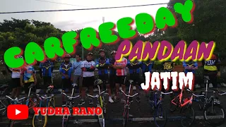 CAR FREE DAY PANDAAN ADA MINITREK PASURUAN