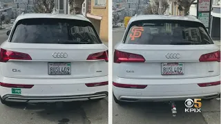 SF Woman Finds Her Missing License Plate on Identical Car Stolen From Another Resident