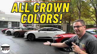 All 2023 Toyota Crown Colors - Pick Your Favorites~