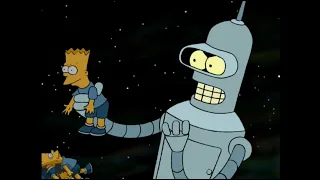 The Simpsons / Futurama the ORIGINAL crossover