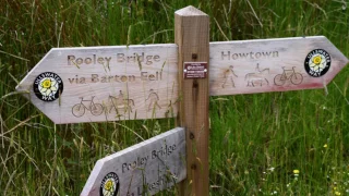 The Ullswater Way. A walk around Lake Ullswater in Cumbria.