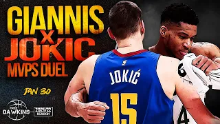 Joker Outduels Giannis In an MVPs Duel On Serbian Heritage Night 😤 | Jan 30, 2022 | FreeDawkins