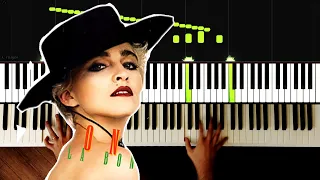 La Isla Bonita - Piano Tutorial