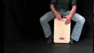 Cajon - basic groove in 4/4