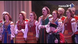 Концерт Кубанского казачьего хора в Туапсе