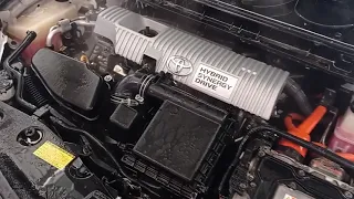 мойка двигателя Toyota Prius hybrid