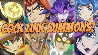 25 AWESOME LINK SUMMONS! (YGO Anime)