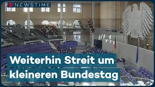 Kleinerer Bundestag: Beschlossene Wahlrechtsreform bleibt umstritten