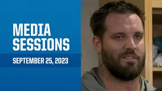 Detroit Lions players meet with the media | September 25, 2023