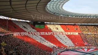 [4-3] Pokalfinale Bayern München - Borussia Dortmund 21.5.2016 Choreo der Bayern