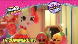 Shopkins Shoppies Season 8 Official || World Vacation ~ The Americas || Kids Toy Commercials