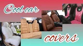 Cool car covers. Stylish seat covers. How to replace car covers with your own hands.