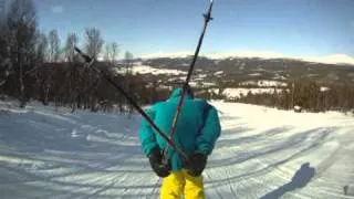 Snowboarder Marcus Kleveland 11year twintip Dombås Skiheiser