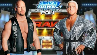 WWE Stone Cold vs Ric flair Raw 3 June 2002 | SmackDown Here comes the Pain PCSX2
