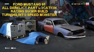 Ford Mustang 65 | All Derelicts Part | Racing Build | Turning Into Monster | 900+HP | NFS PAYBACK