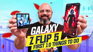 Samsung Galaxy Z Flip 5 Best Tips And Tricks (One UI 5.1.1 The First 10 Things To Do) Must See