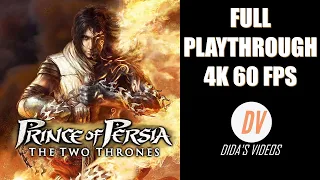 Prince of Persia The Two Thrones Full Playthrough PC 4K 60 FPS Hard Difficulty