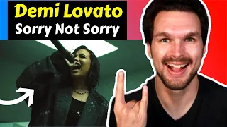 Demi Lovato's Sorry Not Sorry (LIVE Rock Version) Reaction!