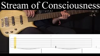 Stream of Consciousness (Dream Theater) - Bass Cover (With Tabs) by Leo Düzey