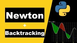 Newton's method | Backtracking Armijo Search | Theory and Python Code | Optimization Algorithms #2