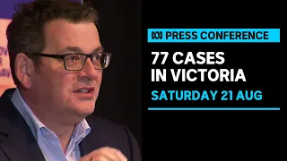 IN FULL: Regional Victoria to enter lockdown as state records 77 new cases | ABC News