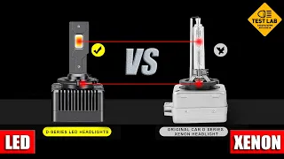 Штатный ксенон Vs Led. Что выбрать? Тест