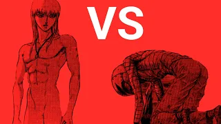 Berserk: Body language of Griffith (Healthy vs Tortured)