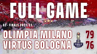 Olimpia Milano - Virtus Bologna Finale Scudetto 2023 G2 (FULL GAME)