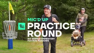 Big Jerm & Paul Ulibarri try to stay friends after their GMC Mic'd Up Practice Round | Disc Golf