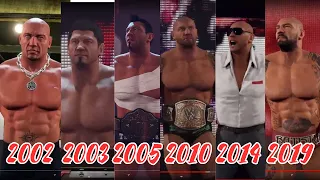 WWE 2k23 Batista Entrance Evolution (2000-2023)